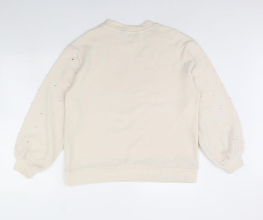 F&F Womens Ivory   Pullover Jumper Size 12