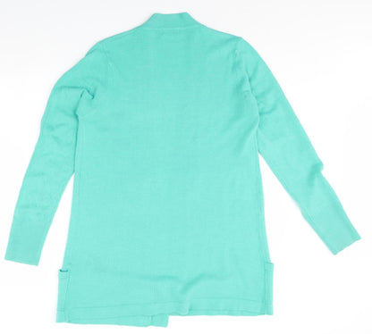 Womens UK Size M Sarah Hamilton Green Cardigan Jumper
