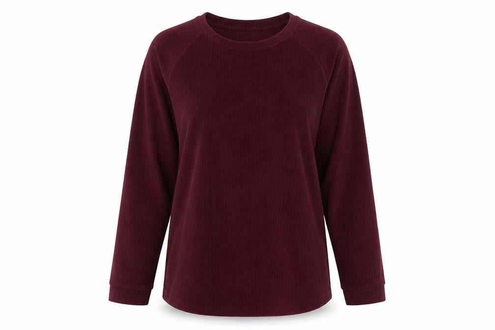 Love To Lounge Womens Red   Pullover Jumper Size S