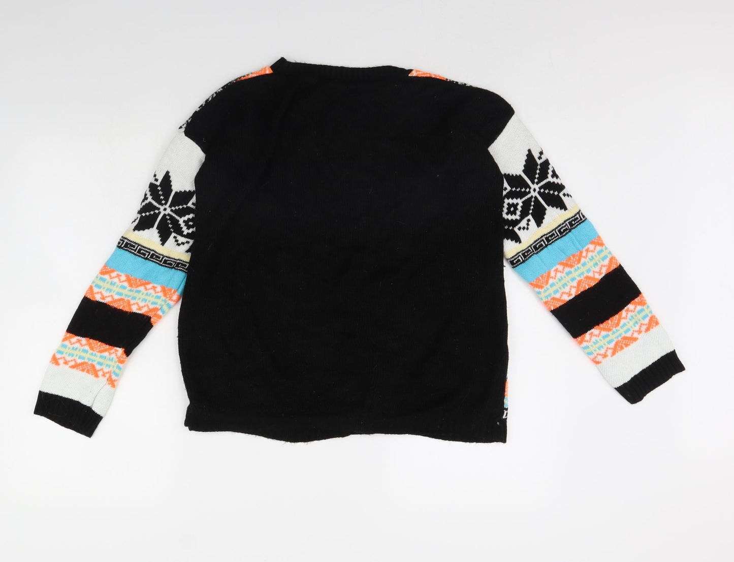 Womens UK Size S Remel Black Pullover Jumper