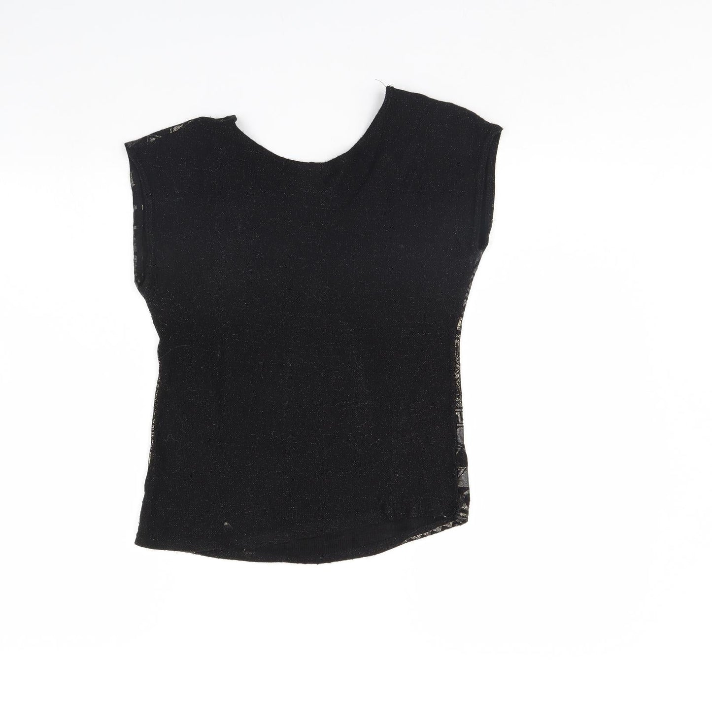 Womens UK Size 10 Dolls Black Basic Tank