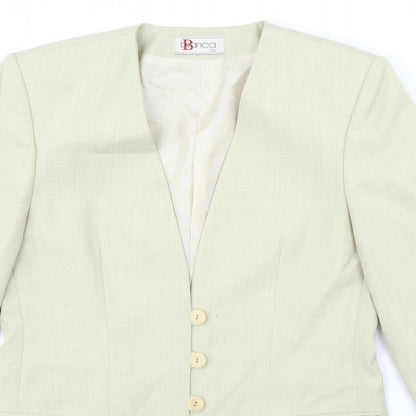Womens UK Size 8 Bianca Green Jacket