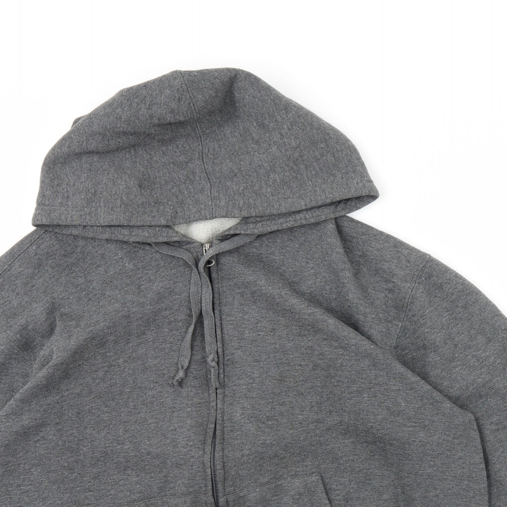 Mens UK Size L S Active Grey Jacket
