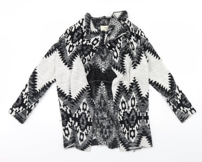Womens UK Size S Papaya Black Jacket
