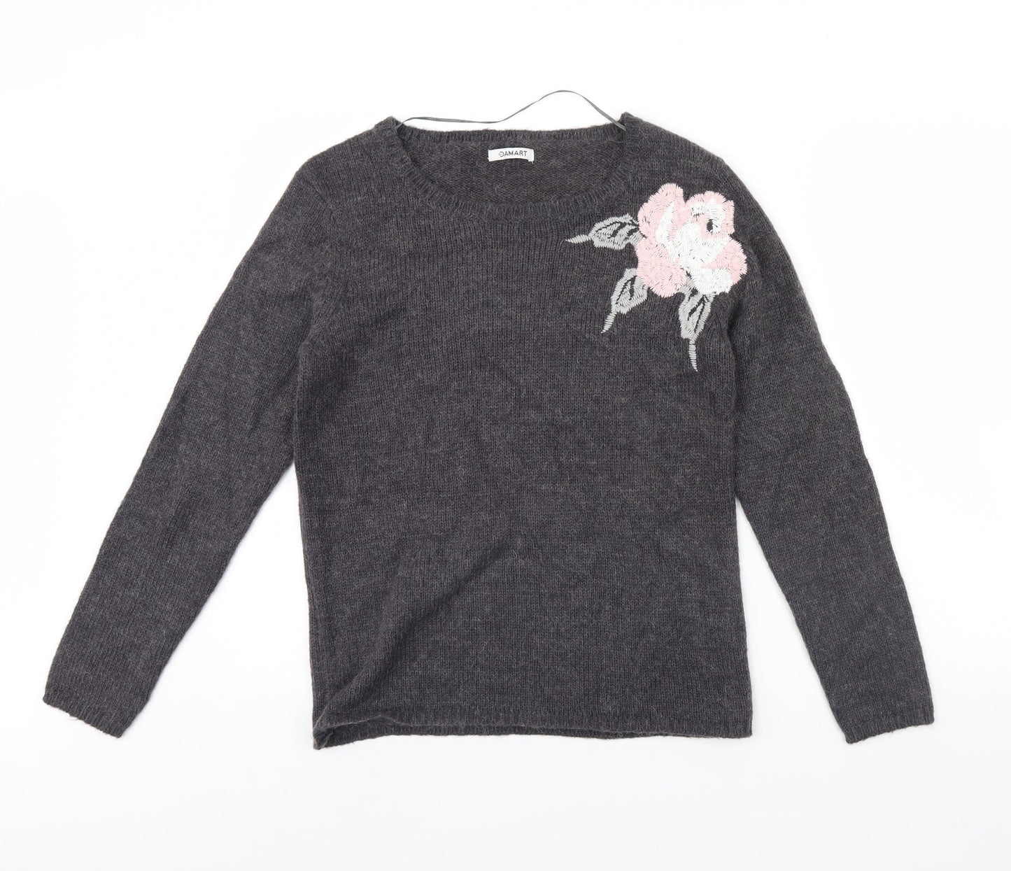 Damart Womens Grey   Pullover Jumper Size 10