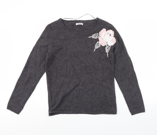 Damart Womens Grey   Pullover Jumper Size 10
