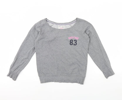 Womens UK Size 10 New Look Grey Pullover Jumper