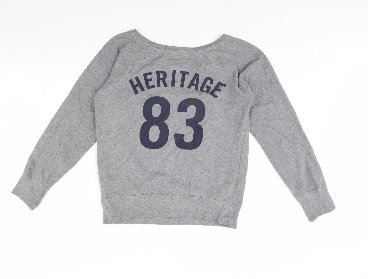 Womens UK Size 10 New Look Grey Pullover Jumper