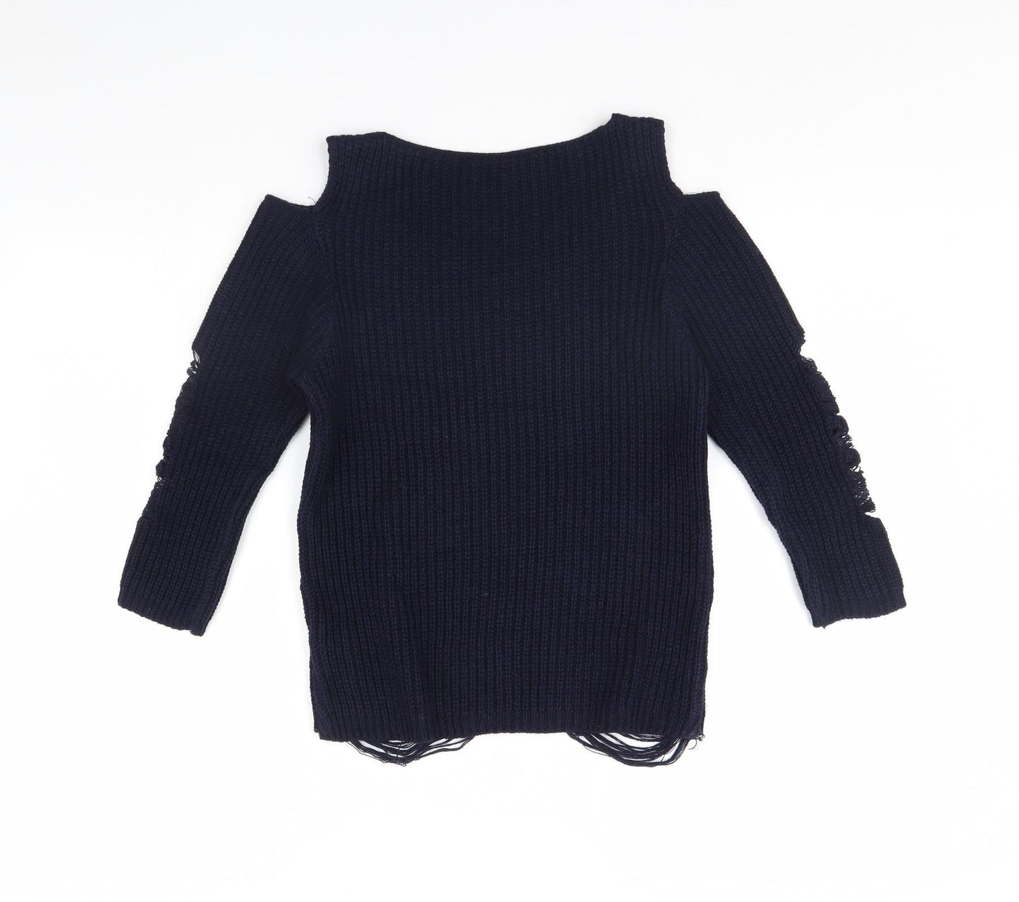 Womens UK Size 8 Select Blue Pullover Jumper