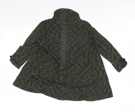 Womens UK Size 14 M&S Green Jacket