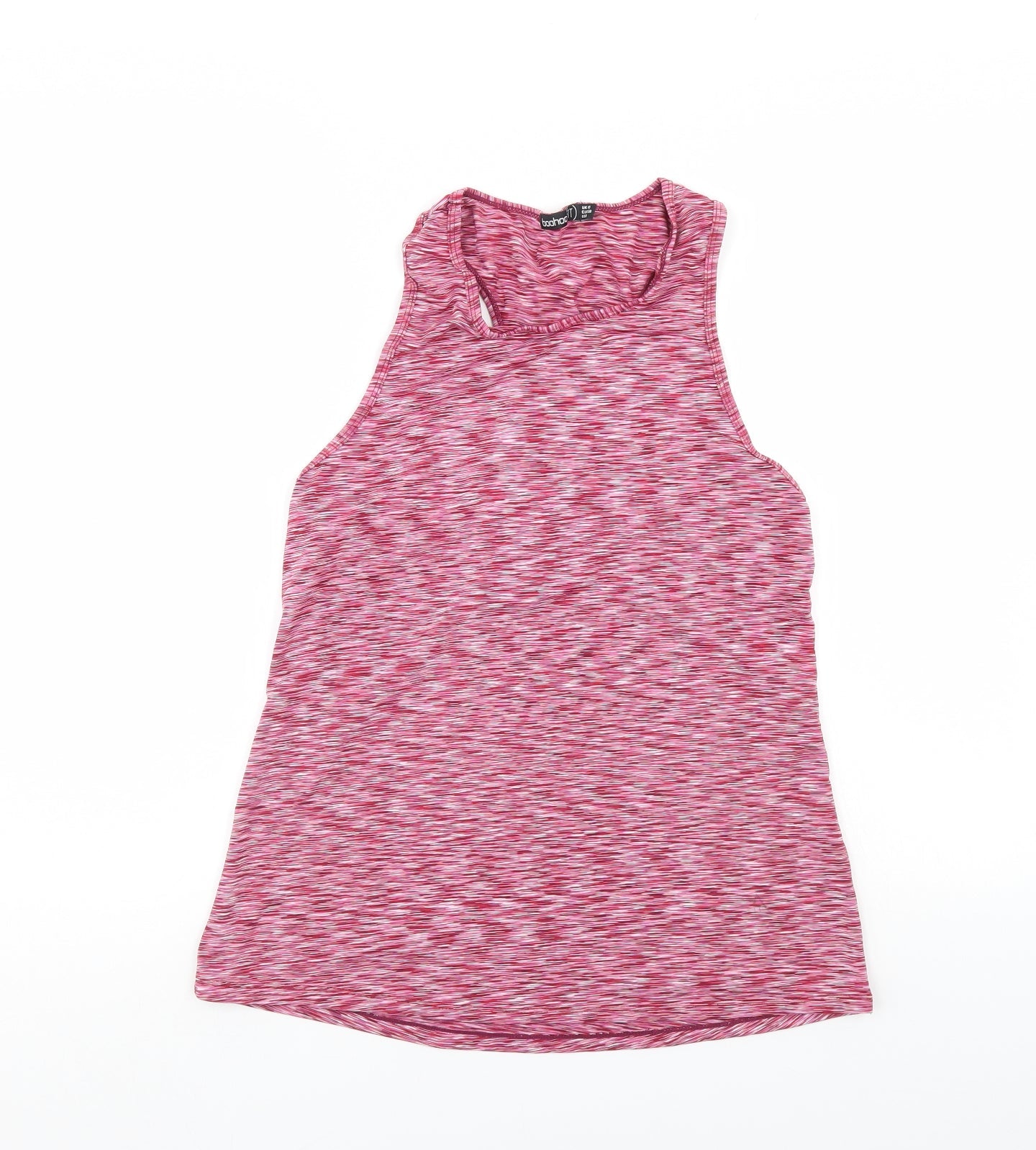 Boohoo Womens Pink   Basic Tank Size 8