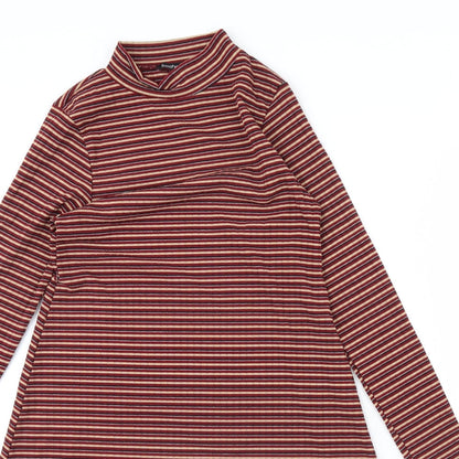 Boohoo Womens Multicoloured Striped  Shift  Size 10