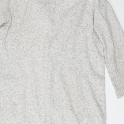 George Womens Grey   Motorcycle Jacket Coat Size 12