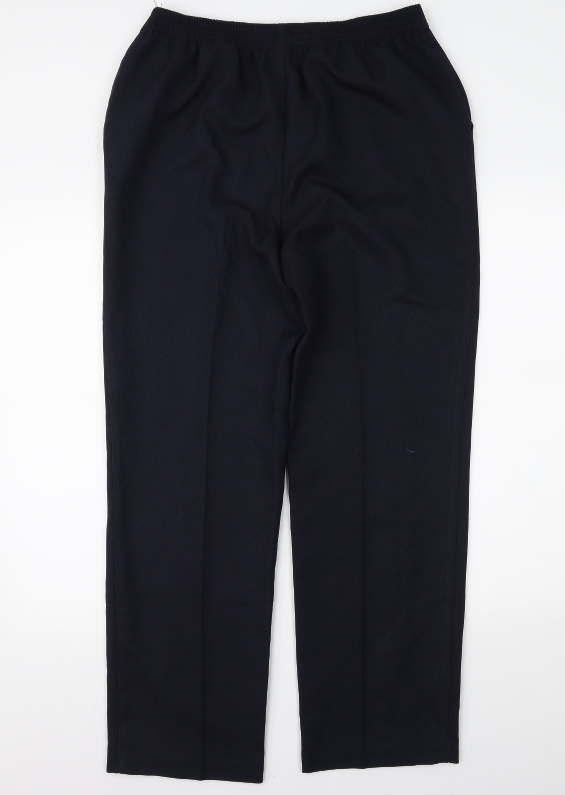 Womens UK Size 14 Marks and Spencer Regular Fit  Blue Trousers