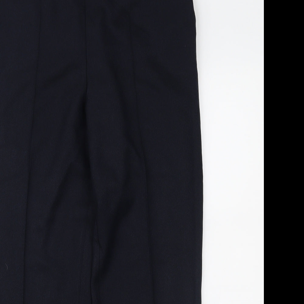 Womens UK Size 14 Marks and Spencer Regular Fit  Blue Trousers
