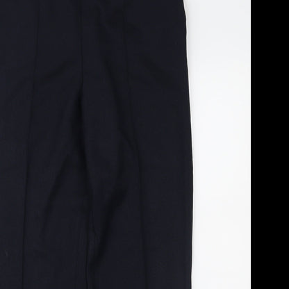 Womens UK Size 14 Marks and Spencer Regular Fit  Blue Trousers