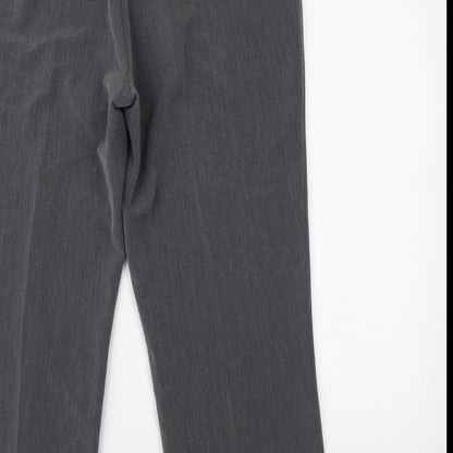 Classic Womens Grey   Trousers  Size 16 L22 in