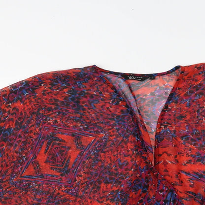 Womens UK Size M New Look Multicoloured Shrug Jumper