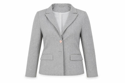 Misha Brown Womens Grey   Jacket Blazer Size 12