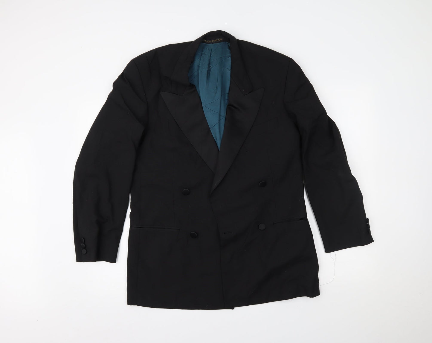 Mens UK Size  Marks and Spencer Regular Black Suit Jacket