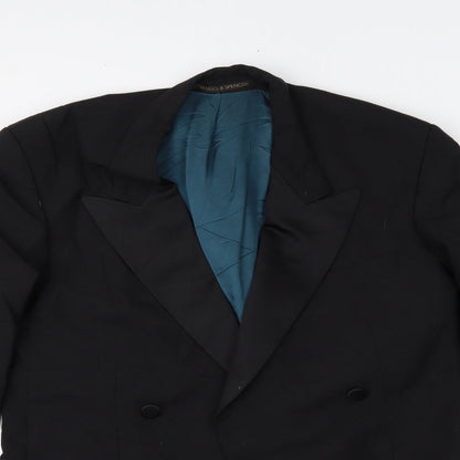 Mens UK Size  Marks and Spencer Regular Black Suit Jacket