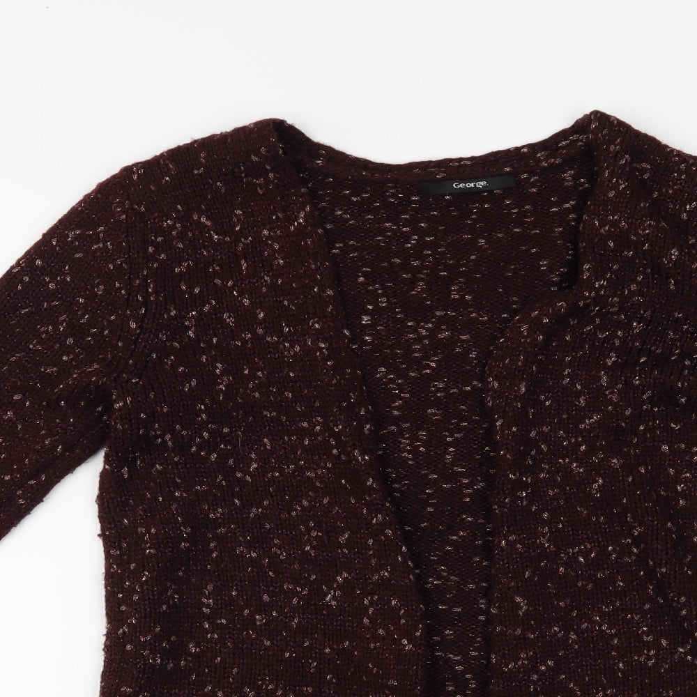 George Womens Red   Cape Jumper Size 12