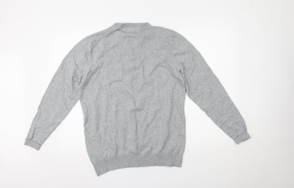 George Mens Grey   Pullover Jumper Size L