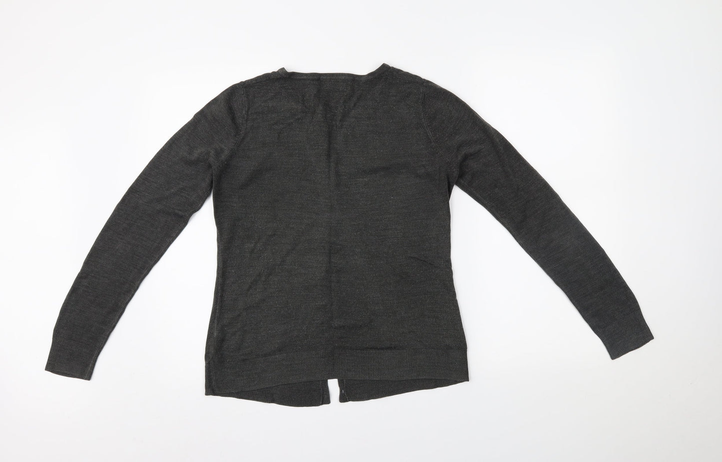 BHS Womens Grey   Cardigan Jumper Size 10