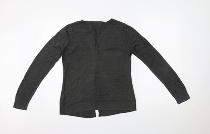 BHS Womens Grey   Cardigan Jumper Size 10