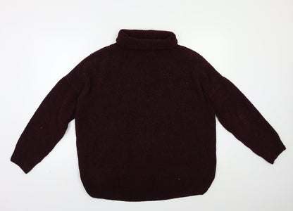 Primark Womens Red   Pullover Jumper Size S