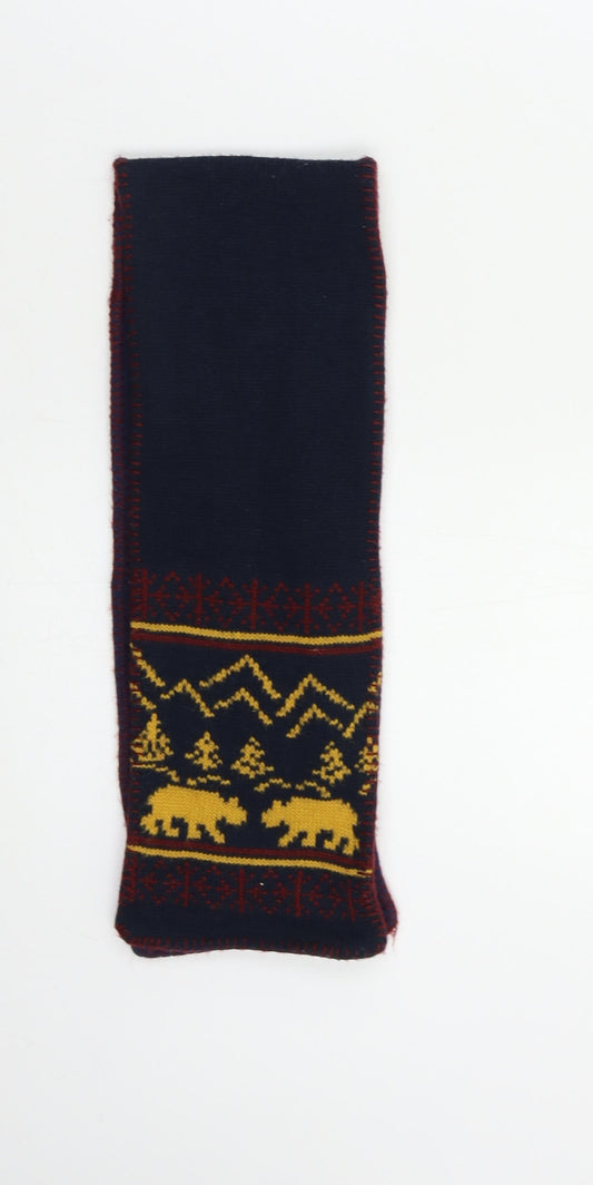 TU Boys Multicoloured Fair Isle  Scarf  Size Regular