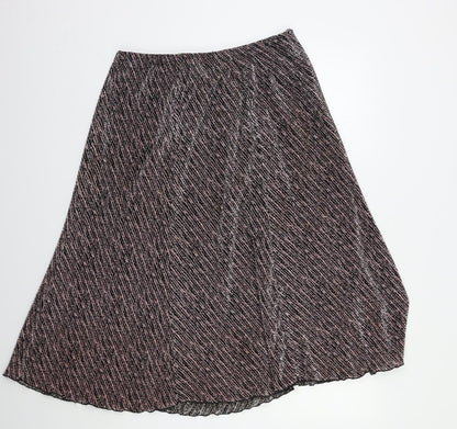 Citrus Womens Pink   A-Line Skirt Size 14
