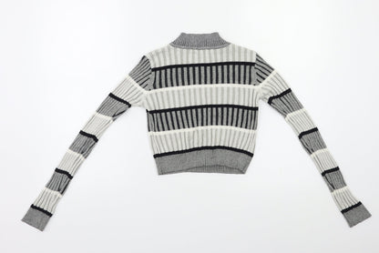 Womens UK Size S Select Grey Pullover Jumper