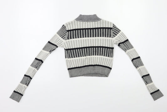 Womens UK Size S Select Grey Pullover Jumper