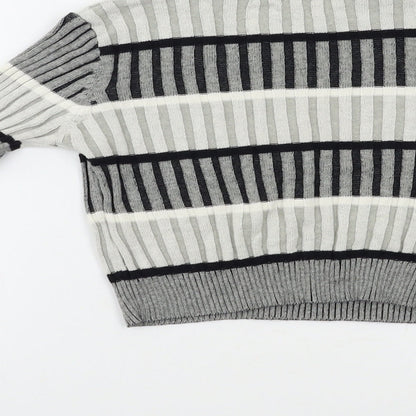 Womens UK Size S Select Grey Pullover Jumper