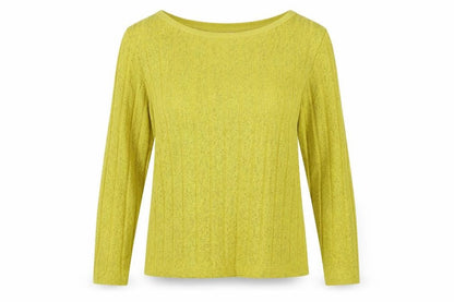 Womens UK Size 12 M&S Yellow Pullover Jumper