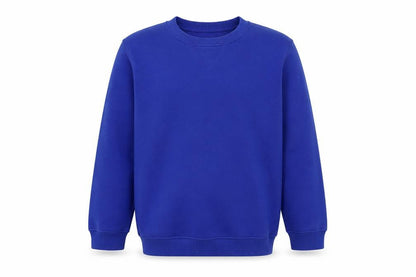 Preworn Girls Blue   Pullover Sweatshirt Size 8 Years