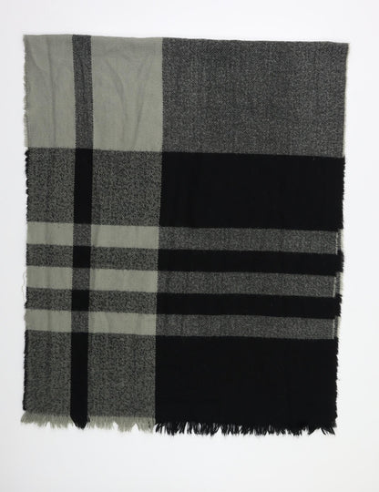 Preworn Womens Grey Check   Shawl/Wrap