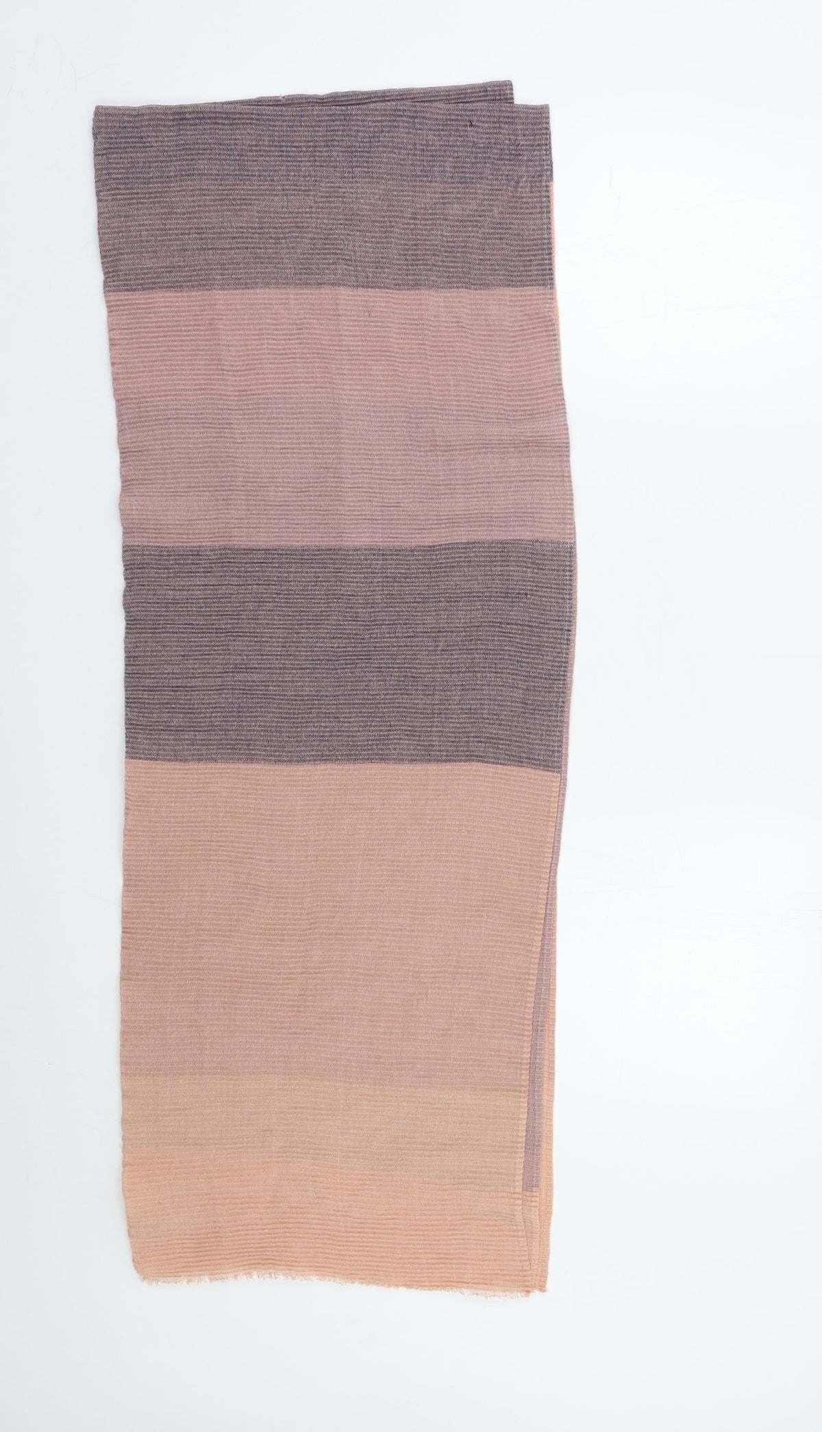 Preworn Womens Pink Striped   Scarf