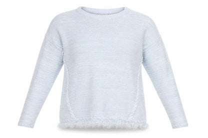 Womens UK Size 14 M&S Blue Pullover Jumper