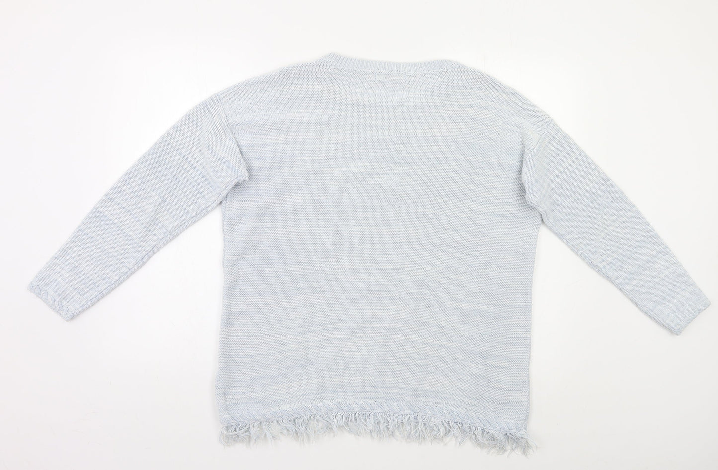 Womens UK Size 14 M&S Blue Pullover Jumper