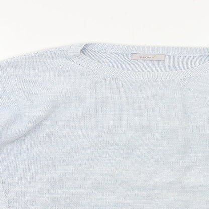Womens UK Size 14 M&S Blue Pullover Jumper