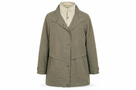 Mens UK Size 42 Goldix Green Overcoat