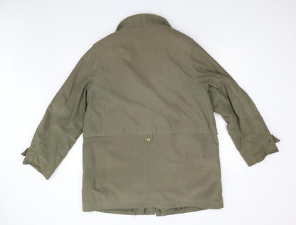 Mens UK Size 42 Goldix Green Overcoat
