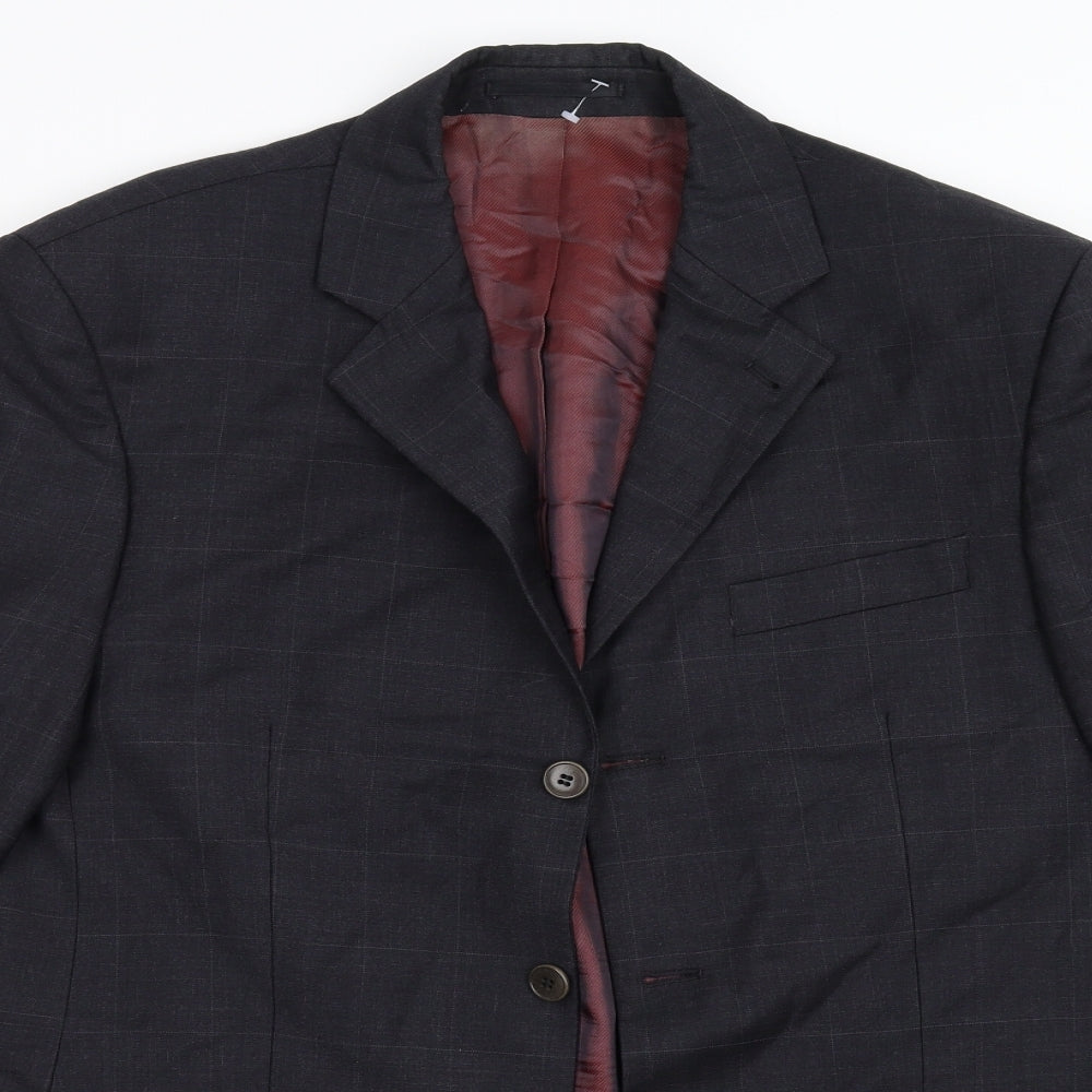 Mens UK Size 40 NEXT Regular Grey Suit Jacket