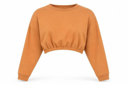 M Womens Orange   Pullover Sweatshirt Size 16