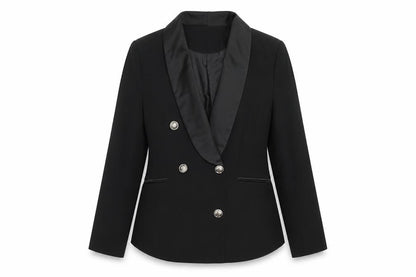 Womens UK Size 14 Boohoo Regular Black Suit Jacket
