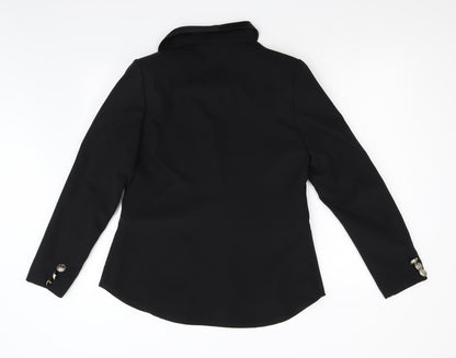 Boohoo Womens Black   Jacket Suit Jacket Size 14