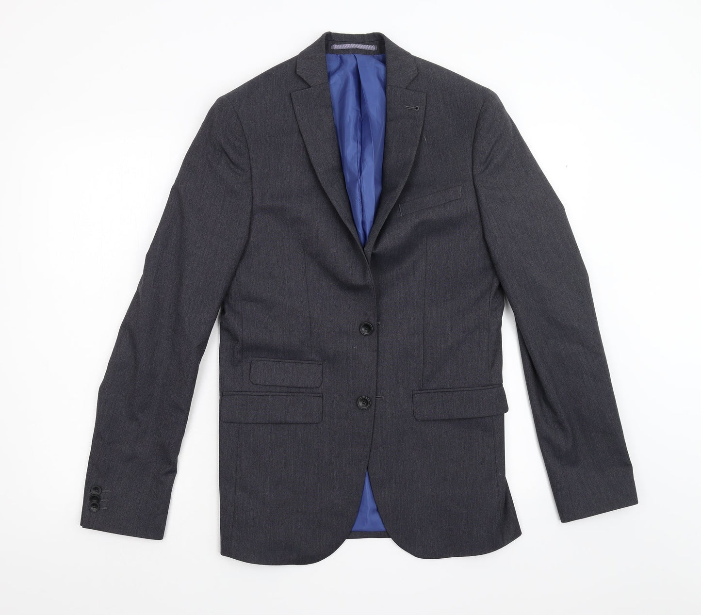 Mens UK Size 36 M&S Regular Grey Suit