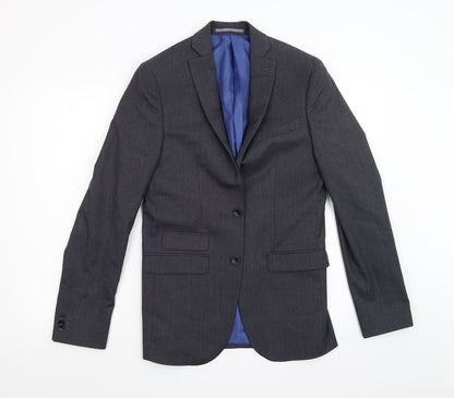 Mens UK Size 36 M&S Regular Grey Suit